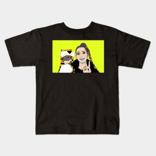 Jenna and Kermit Kids T-Shirt